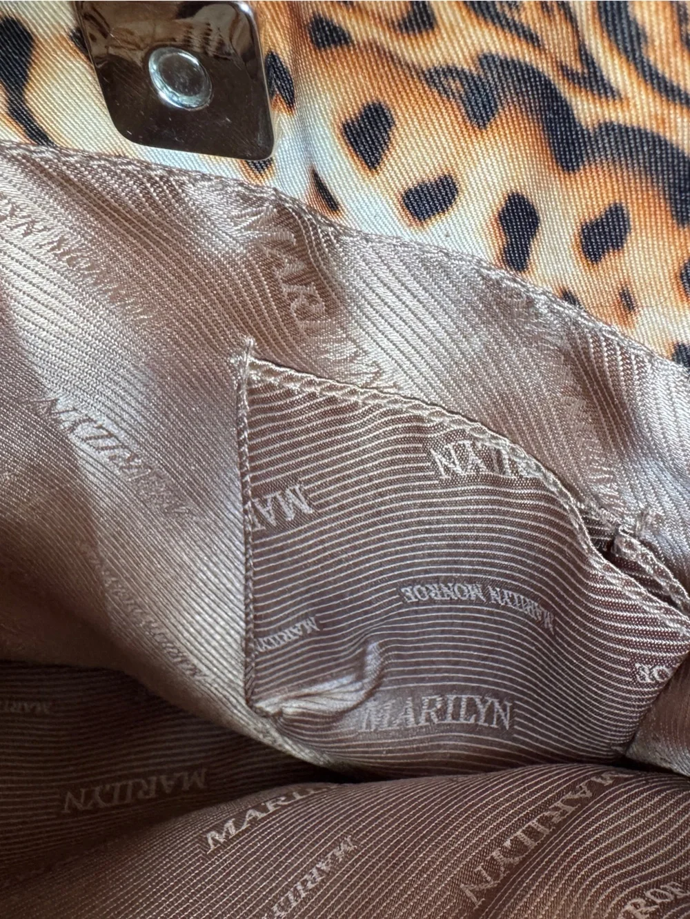 Vintage Marilyn Monroe Leopard Print Tote Bag Y2K Pop Art Graphic Shoulder Purse